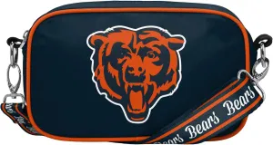 FOCO NFL Team Logo Solid Crossbody Bag
