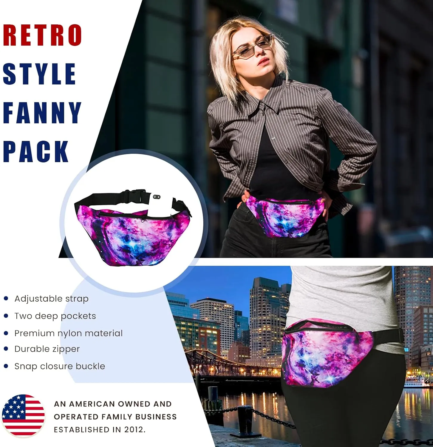 Funny Guy Mugs Galaxy 2 Fanny Pack