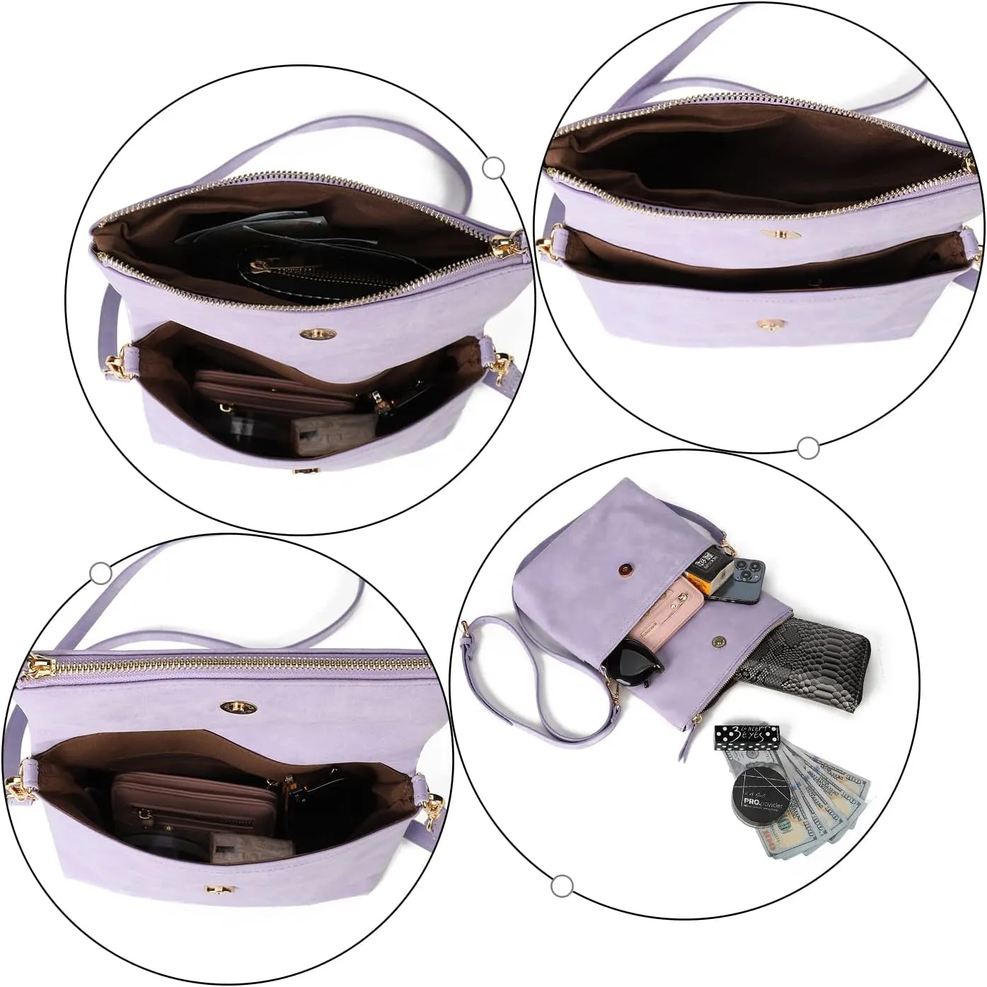Gladdon Crossbody bags for Women Crossbody Purse Shoulder Bag