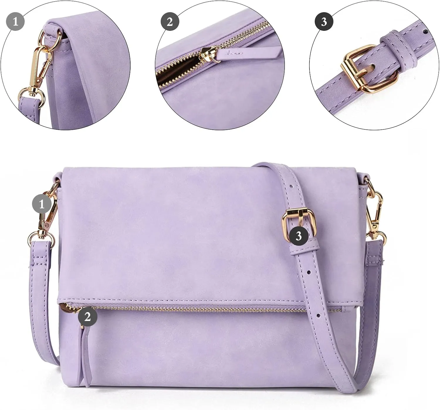 Gladdon Crossbody bags for Women Crossbody Purse Shoulder Bag
