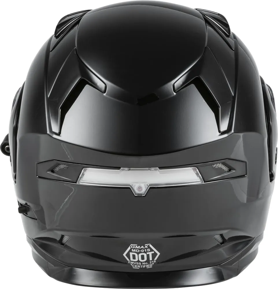 GMAX MD-01S Modular Snow Helmet Solid w/Quick Release Buckle Electric shield