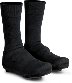 GripGrab Flandrien Waterproof Knitted Road Cycling Shoe Covers High Cut Windproof Insulating Zipperless Aero Overshoes