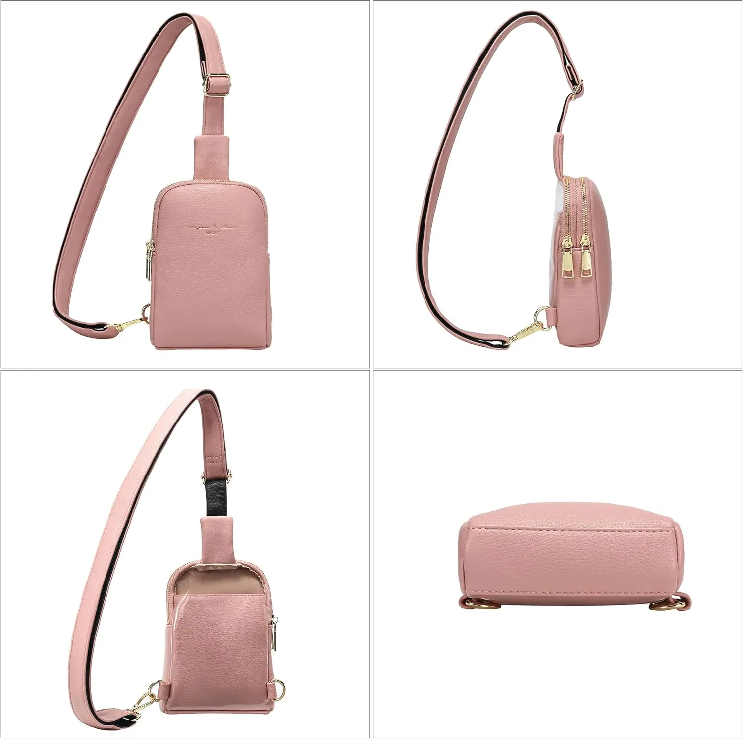 Haytijoe Touchscreen Sling Bag for Women Travel Crossbody Cell Phone Purse Anti Theft Cross Body Bag for Woman