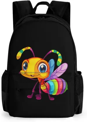 Insect Ant 16 Inch Laptop Backpack Large Capacity Daypack Travel Shoulder Bag for Men Women