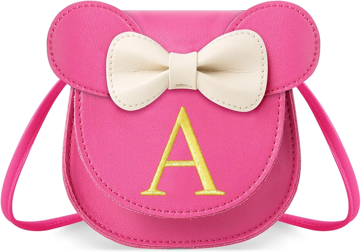 izuzta Toddler Purse Kids Wallets for Girls 1 2 3 4 5 6 7 8 9 Year Old Birthday Gift Cute Mini Mouse Purse Crossbody Purse