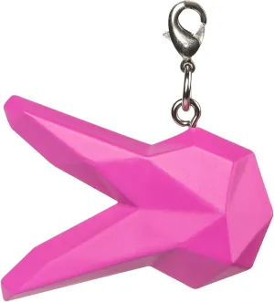 JINX Overwatch D.Va Charm 3D Bunny Key Chain, Pink, 1.75" Tall, Great for cosplay