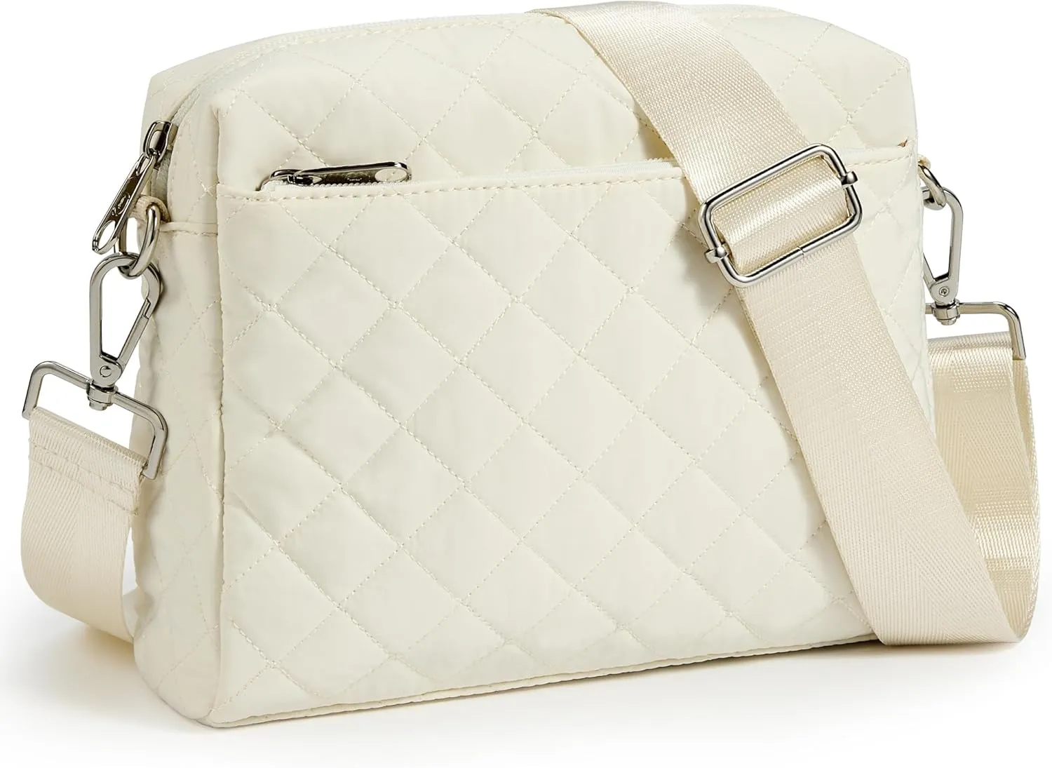 KALIDI Small Women's Crossbody Handbags Quilted Crossbody Bags for Women Ladies Lightweight Puffer Shoulder Purse