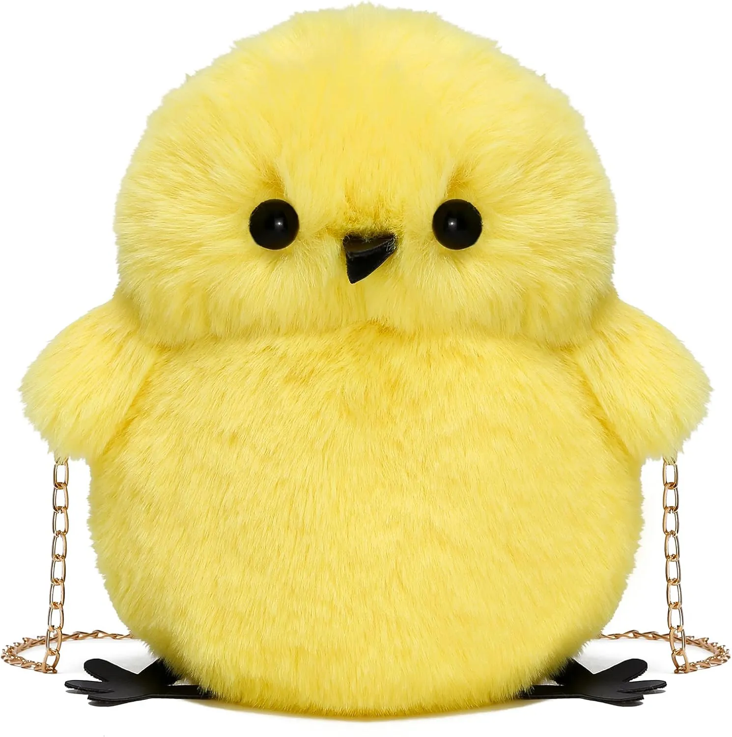 Kids Girls Pluse Cute Crossbody bag,Small Plush Kawaii Animal Handbag Purse for Women