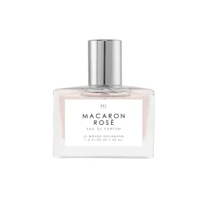 Le Monde Gourmand Macaron Rosé Eau de Parfum - 1 fl oz (30 ml) - Rose, Floral, Sugar Perfume Notes