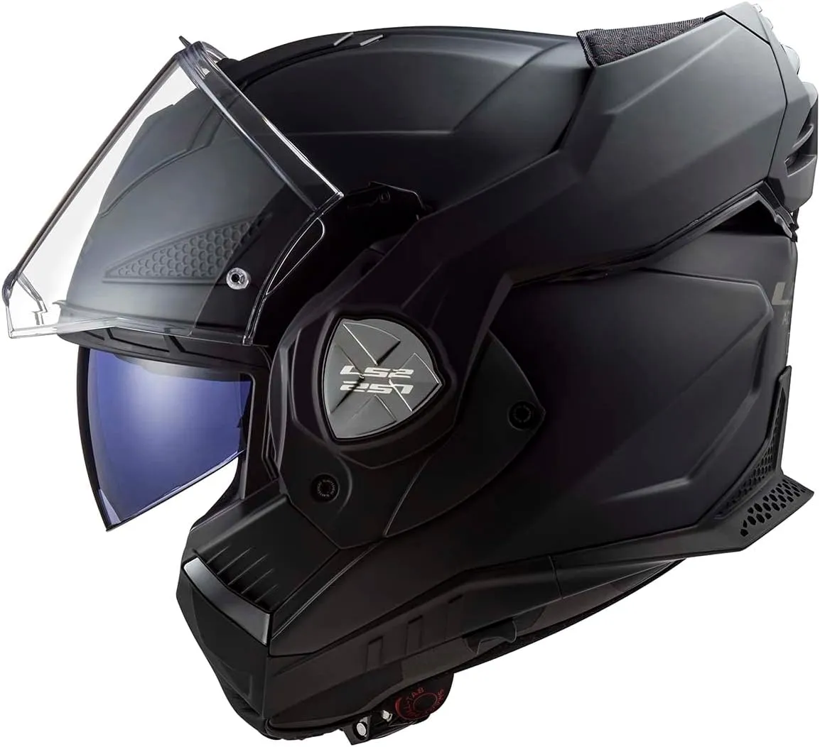 LS2 Helmets Advant X Modular Helmet (Matte Black - Large)