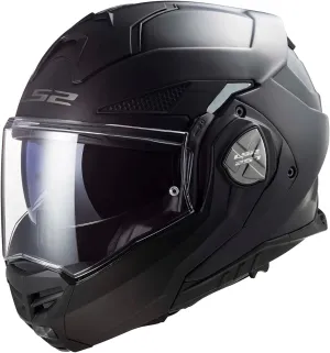 LS2 Helmets Advant X Modular Helmet (Matte Black - Large)