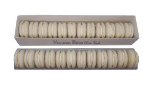 Macarons Gift Box of 24 French Macarons - Vanilla