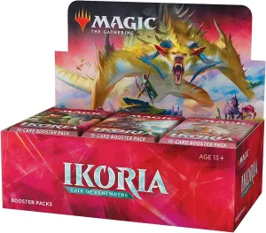 Magic: The Gathering Ikoria: Lair of Behemoths Draft Booster Box | 36 Draft Booster Packs (540 Cards   Box Topper) | Factory Sealed