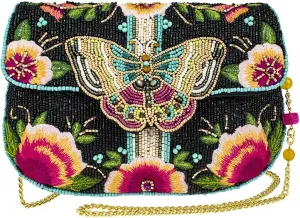 Mary Frances Dream Chaser, Social Butterfly Mini Crossbody Handbag