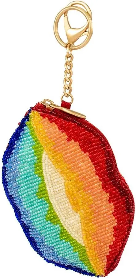 Mary Frances Hot Lips Coin Purse/Key Fob