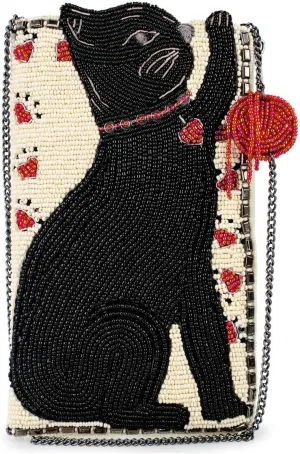 Mary Frances Purr-Suit Crossbody Phone Bag, Multi