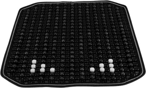 Mikinona Wood Bead Car Seat Cover Complete Set Non-Slip Pad Ergonomic Design for Vehicle Seats