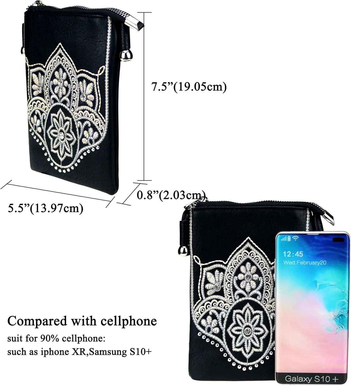Montana West Small Crossbody Bags for Women Western Cell Phone Purse