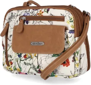 MultiSac Zippy Triple Compartment Crossbody Bag