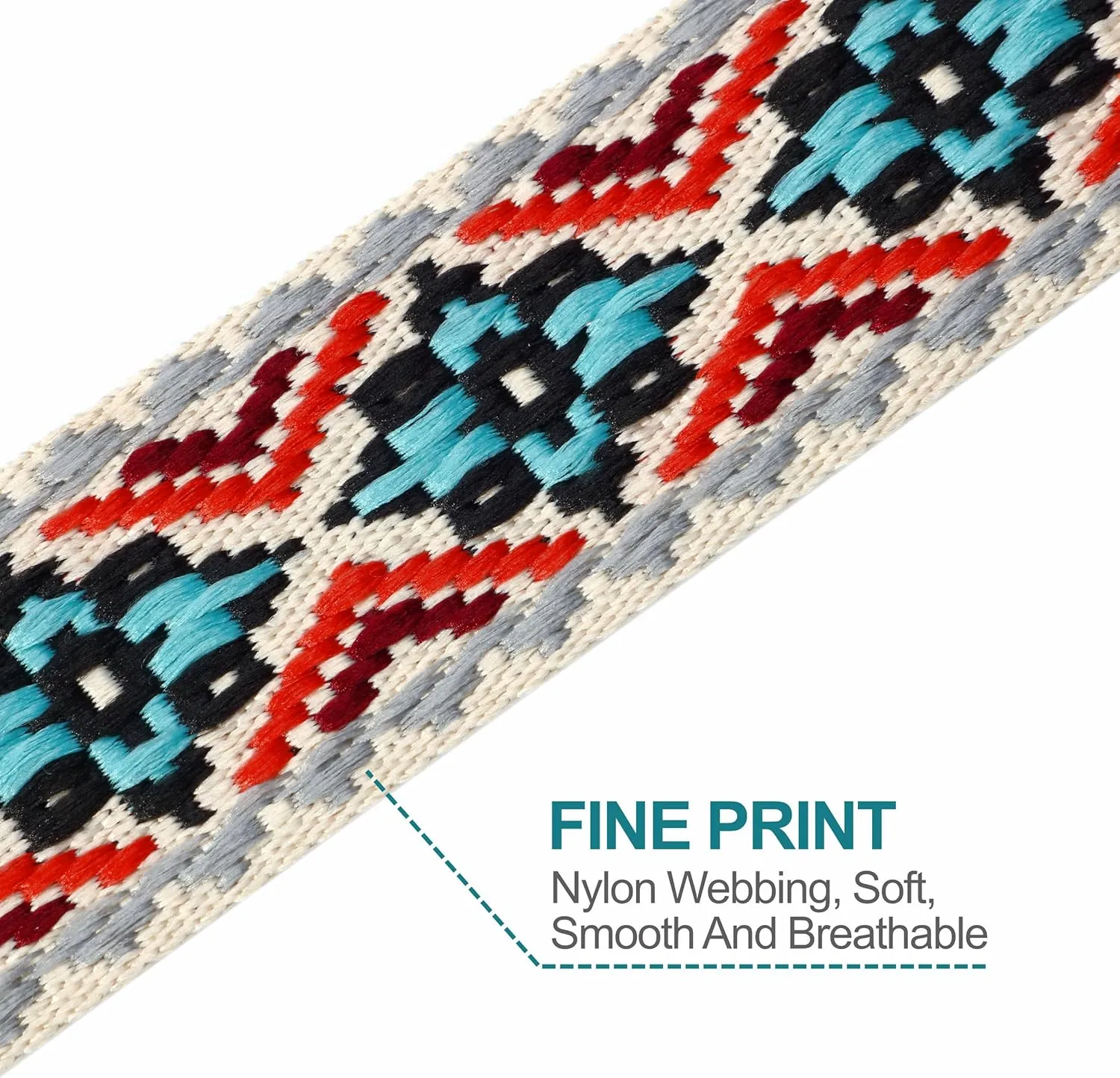 Nefelibata Purse Strap,2" Wide Purse Strap Adjustable Replacement,Multi-pattern Crossbody Handbag Strap
