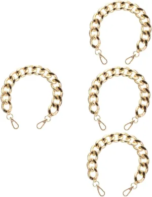 NUOBESTY Women Bag Thick Chain Metal Bag Chain for Fashion 27mm Wide Replacement for Broken or Old Handles Handbag Accessory