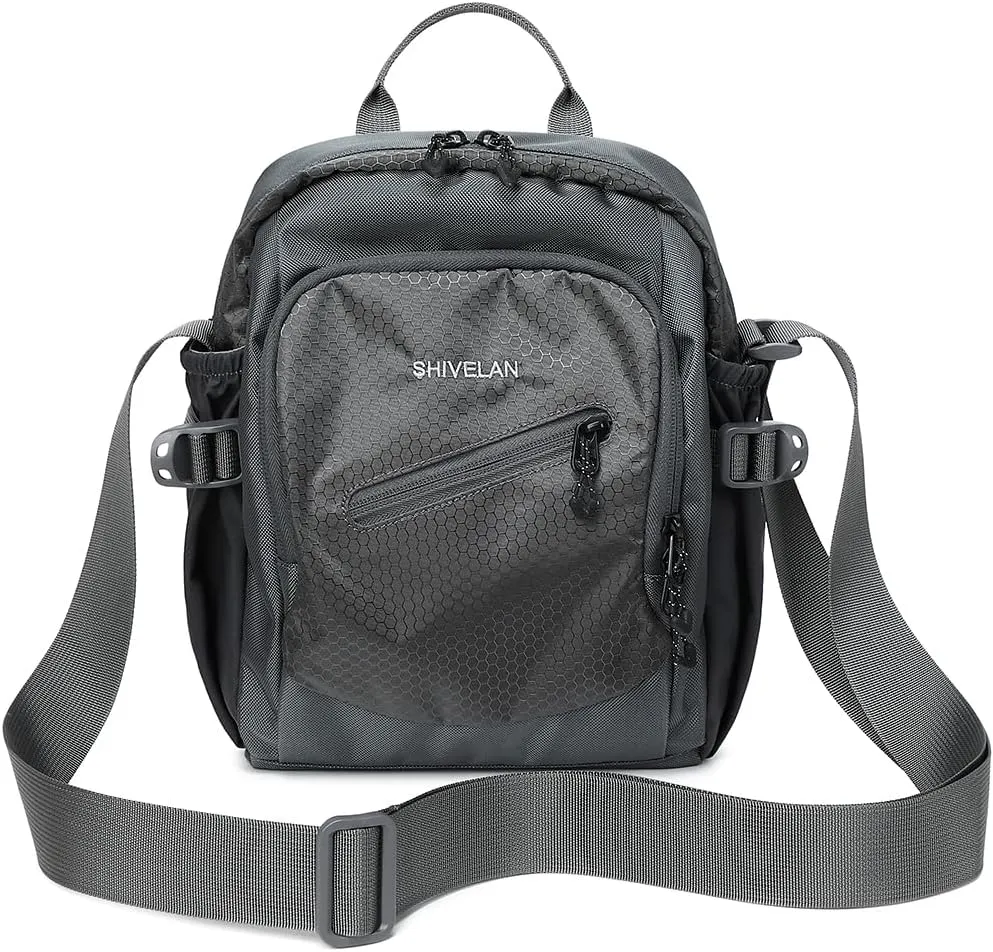 Nylon Crossbody Travel Bag for Women & Men Multi functional outdoor sports shoulder bag for travel、sports、hiking etc