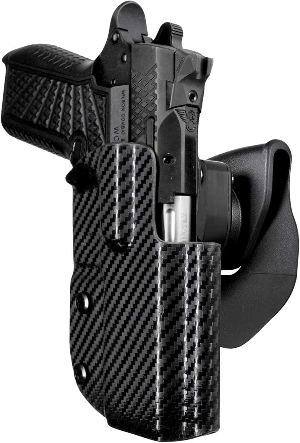OWB Quick Release Paddle Holster fits Wilson Combat SFX9 4''