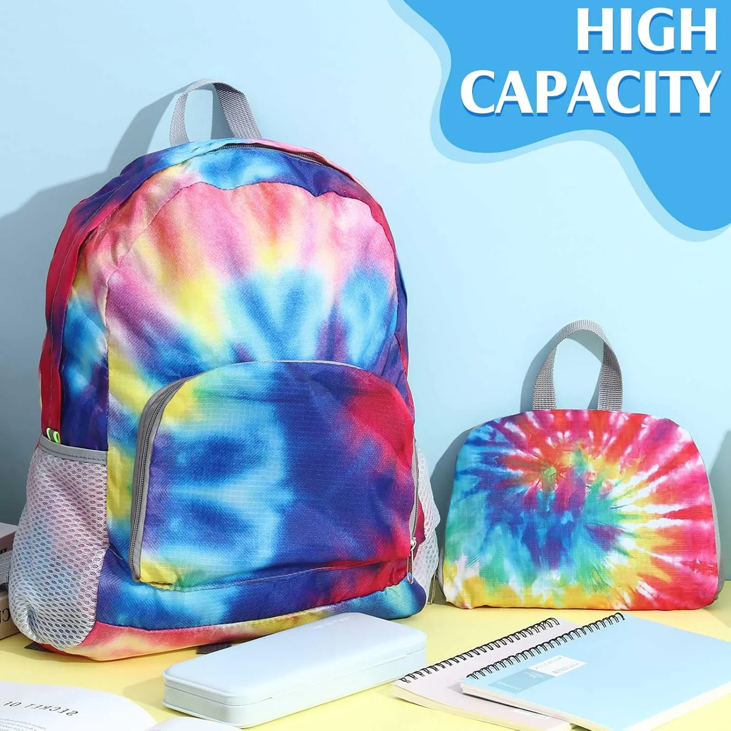 Patelai 48 Pcs 17" Backpacks Bulk for Kids Classic Colorful Bookbags for Elementary Middle High School Boys Girls (Colorful)