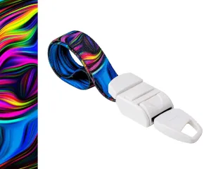 Profesional Quick and Slow Release Medical Nurse/BFR Tourniquet with Colour Stream Pattern