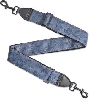 QIELIZI Banjo Strap Purse Strap Crossbody Guitar Strap For Shoulder Handbag With Gunmetal Hardware