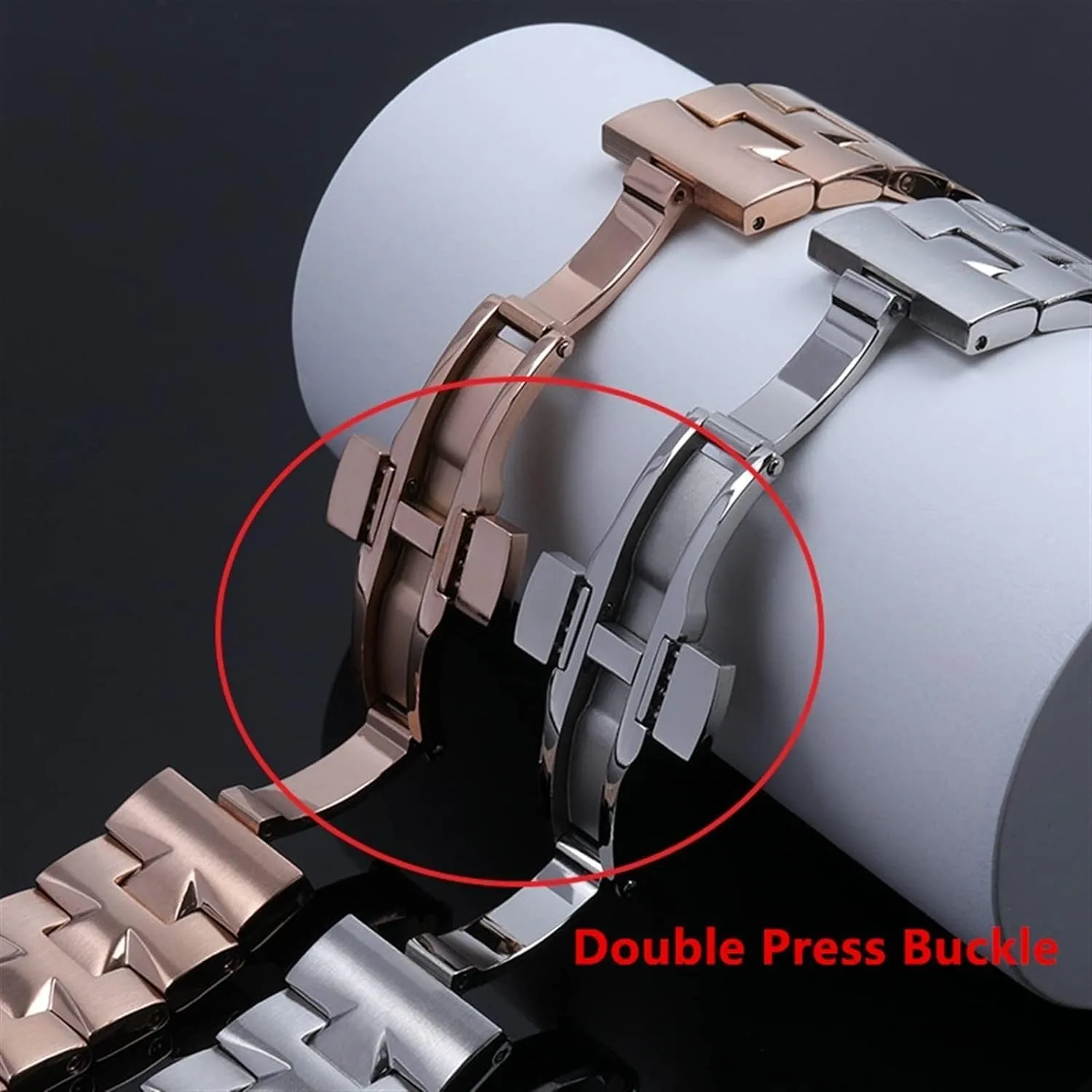 Quick Release Stainless Steel Watch Band for VACHERON CONSTANTIN Overseas Connection Bracelet Strap Watchband