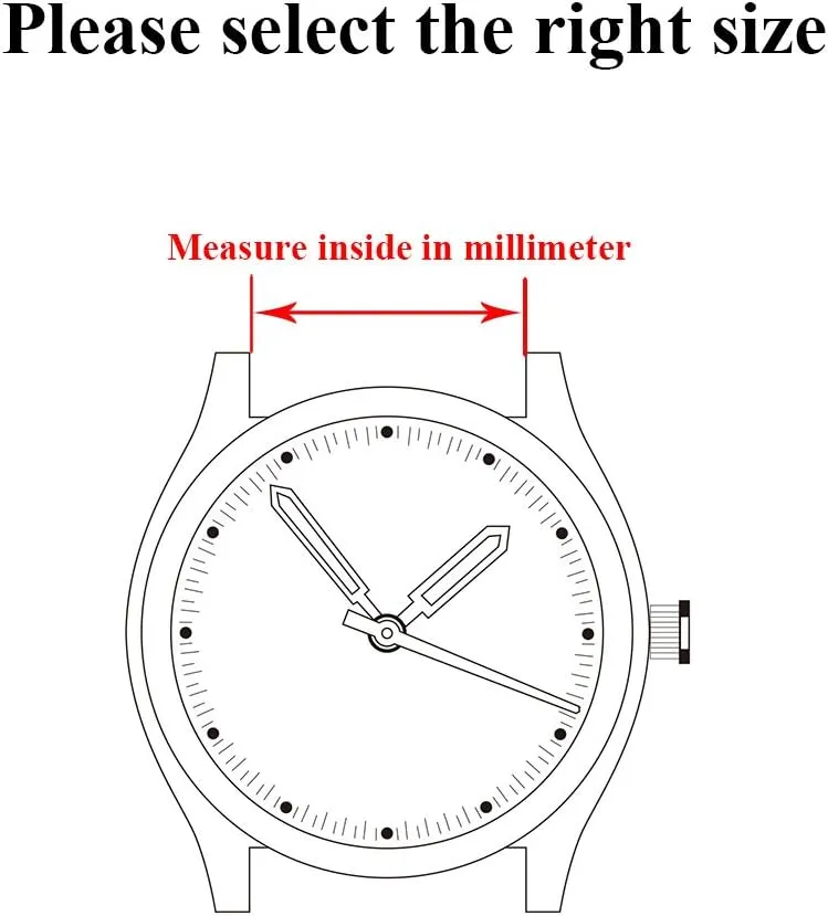 Quick Release Watch Strap,16mm 18mm 20mm 22mm 24mm Premium Solid Stainless Steel Watch Band Replacement