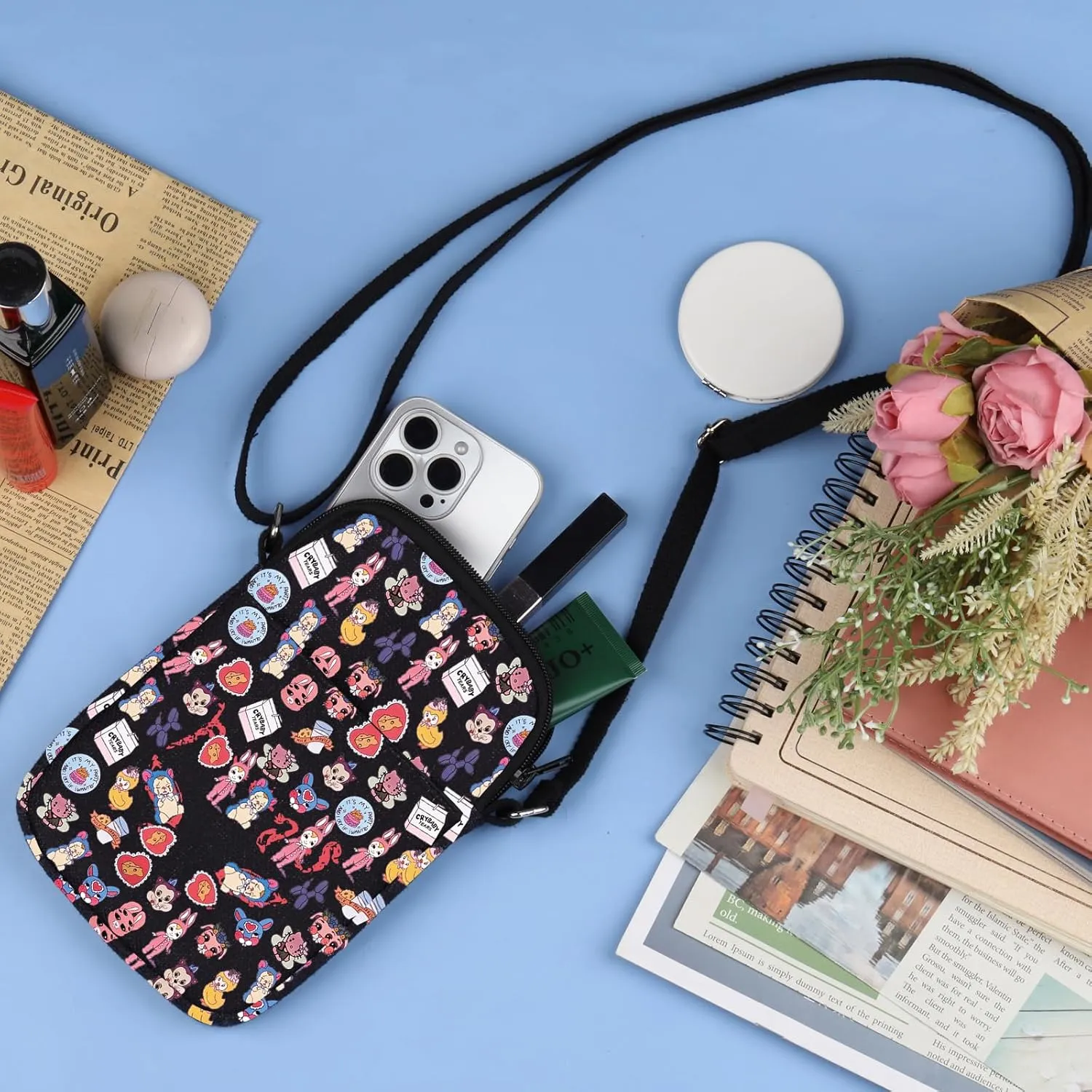 Singer Crossbody Bag America Singer Merch Music Lover Fans Gifts Fashion Album Inspired Gift Singer Album Crossbody Bag