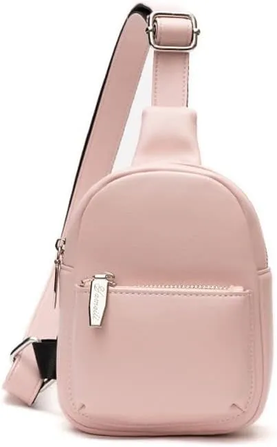 Small Crossbody Sling Bag for Women Teen Girls, Fanny Packs Leather Purses Shoulder Chest Bag