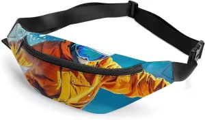 Snowboard Skiing Sports Cute Fanny Pack Crossbody Lightweight Waist Bag for Men Women Outdoors Sports Hiking