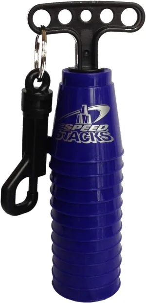 Speed Stacks Mini Set of 12 Tiny Purple Cups with Quick Release Stem