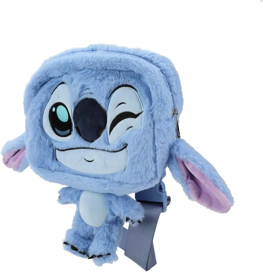 Stitch 9.5" Festie Bestie Plush Crossbody Hand Bag