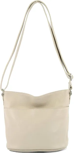 T198 - Italian shoulder bag small made of leather