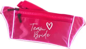 Team Bride <3 Light Up Fanny Pack (Pink)