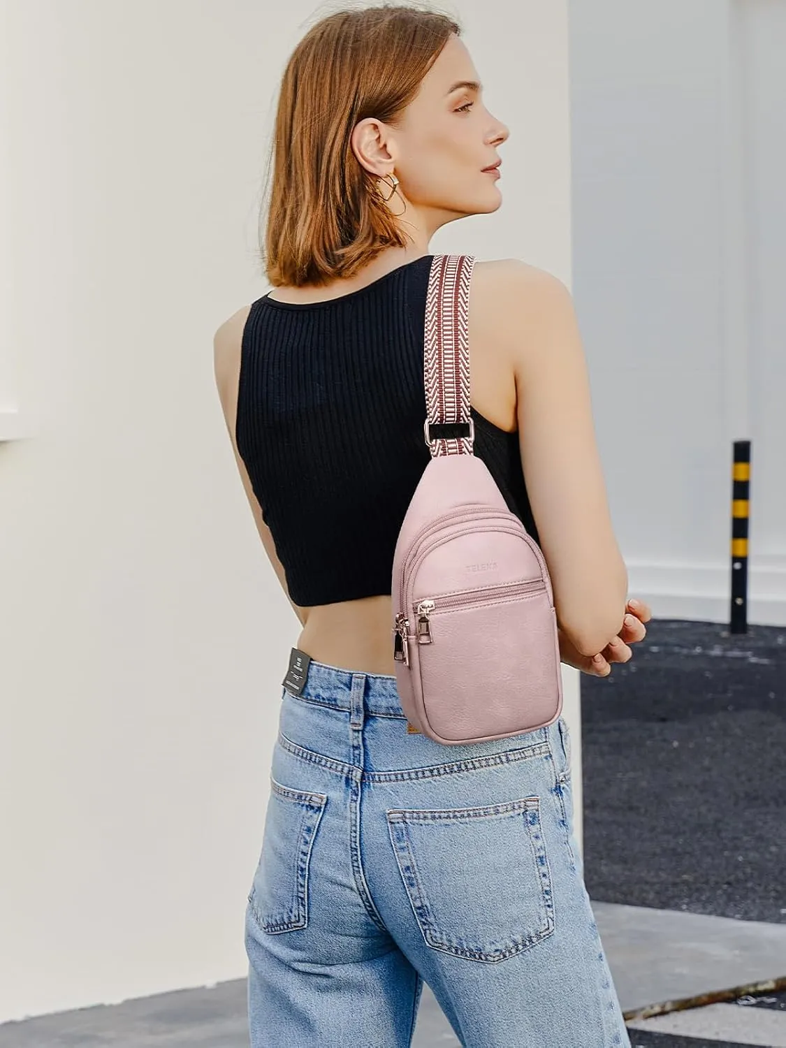 Telena Crossbody Bags for Women Cross Body Sling Bag with Adjustable Shoulder Strap