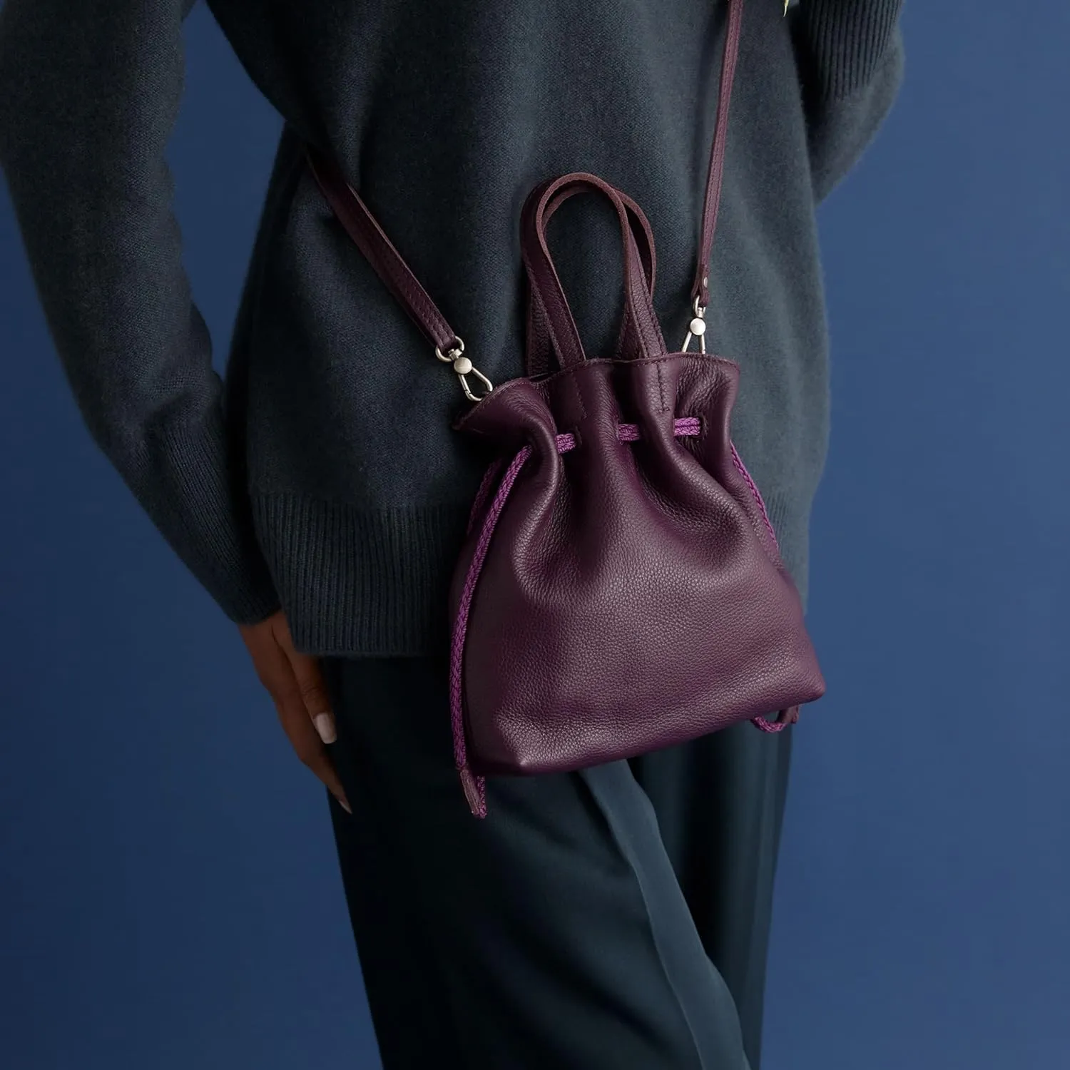 The Sak Glenna Drawstring Mini Crossbody