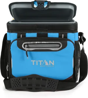 Titan Deep Freeze Coolers - Zipperless Hardbody Cooler - Deep Freeze Insulation, HardBody Liner, and SmartShelf