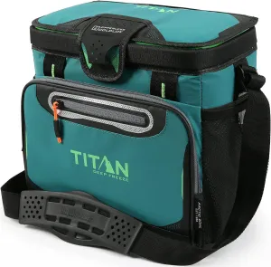 Titan Deep Freeze Coolers - Zipperless Hardbody Cooler - Deep Freeze Insulation, HardBody Liner, and SmartShelf