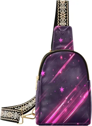 trendy Blush Meteor sling bag leather cross body bag for for travel