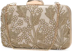 UBORSE 1920s Vintage Clutch Purse Beaded Evening Bag for Women Formal Bridal Sequin Handbag Clutch for Wedding/Prom/Cocktail