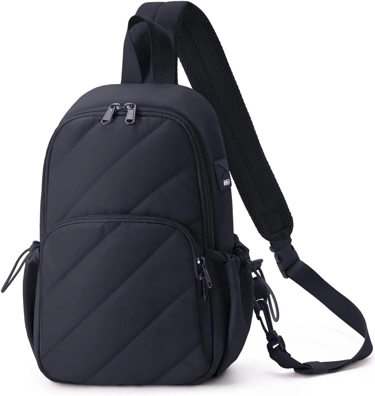Wandering Nature Featherweight Sling Backpack Crossbody Bag for Women Fits for 11" iPad with Convertible Padded Strap, Multiple Pockets, Ideal for College, Work Commute, Travel, Everyday Errands