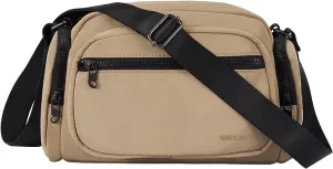 WATERFLY Multiple Pockets Crossbody Bags: 6L Large Nylon Purses 2025 - Travel Shoulder Cross Body Purse for Women Men