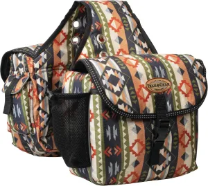 Weaver Leather Trail Gear Saddle Bag Trek West Pattern
